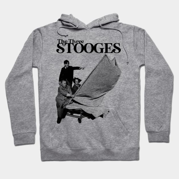 The Three Stooges Classic Hoodie by idontwannawait